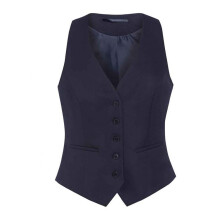(4 UK - 6 UK, Navy) Brook Taverner Womens/Ladies One Luna Tailored Waistcoat