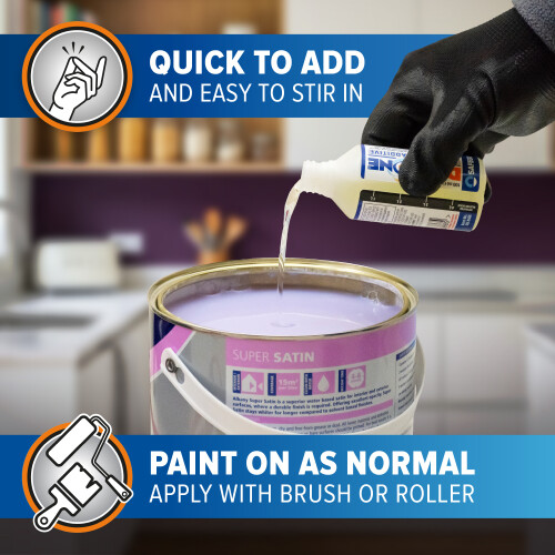Dryzone Anti-Mould Paint Additive 100ml Packs 2 Pack 2