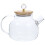WINOMO Borosilicate Glass Teapot Round Simple Chic 1 Pack 4