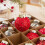 Champagne Black Gold Christmas Tree Ornaments Plastic 12pcs 4