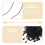 UNOMOR Black Plastic Tagging Fasteners 1000 pcs 7