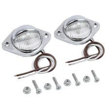 White License Plate Light Number Plate Lights Waterproof Shock Resistant compatible with Truck SUV Trailer Van T
