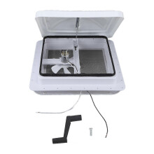 14" RV Roof Vent with 12V Reversible Fan - Universal Heavy Duty Ventilation compatible with Motorhomes