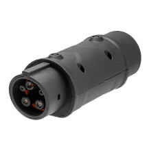 Type 2 to Type 1 EV Charger Adapter Compatible with SAE J1772 & IEC62196-2