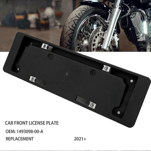 High-Strength Front License Plate Replacement compatible with Tesla Model Y 2021+ 2