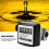 Mechanical Water Flow Meter 25mm/1" Internal Thread 4-Digit Display 5-30GPM/20-120LPM 2