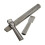 4PC Stone Masonry Tools Kit: Iron Chisels, Cleavers, Wedges compatible with Stonework | 2