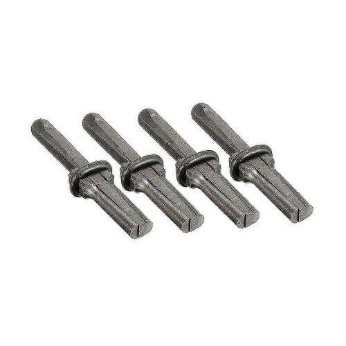 4PC Stone Masonry Tools Kit: Iron Chisels, Cleavers, Wedges compatible with Stonework |