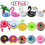 15-Pack Inflatable Flamingo Drink Holders compatible with Pool Party 1
