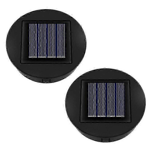 2PCS 8cm Solar Panel Replacement Unit compatible with Outside Garden Lantern