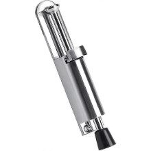 Heavy Duty Retractable Door Stop with Spring Stainless Steel, Easy Step, Adjustable compatible with F