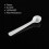 50Pcs 1 Gram Plastic Round Bottom Micro Measuring Spoons 4