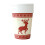 Christmas Reindeer Plaid Paper Cups 20 pcs Thickened 8