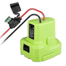 Ryobi 18V Power Tool Adapter with Fuse and On/Off Switch