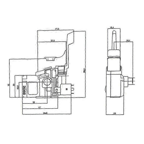 GBM PBH 240 RE Power Tool Speed Switch and Control Unit 1