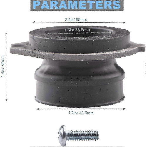 InSinkErator Flex Coupler 75499 – 2 Pack Replacement compatible with Waste Disposals 2