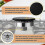 Cooker Burner Replacement Set - 8 Flame Caps compatible with Most European Gas Hobs 3