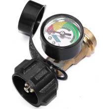 LP gas pressure meter compatible with RV - universal propane tank gauge