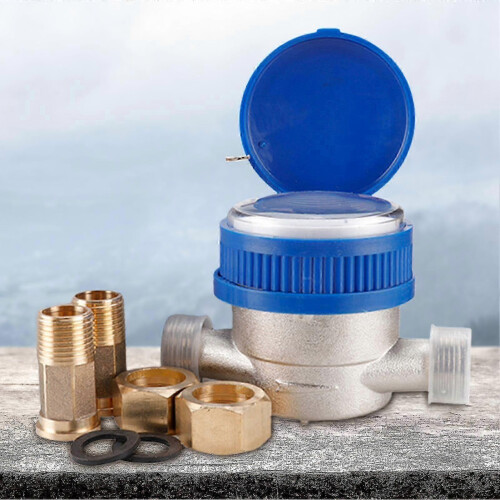 Water counter compatible with garden with durable coppery construction 2