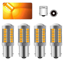 12-30V LED bulb compatible with auto turn signal P21W 1156BA15S 6000K