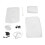 Foldable inflatable bathtub compatible with elderly 195x90cm shower bed 4