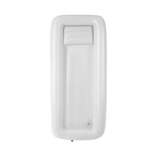 Foldable inflatable bathtub compatible with elderly 195x90cm shower bed 2