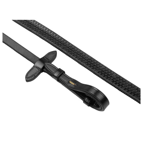 (Full, Black) Whitaker Leather Detailing Horse Reins