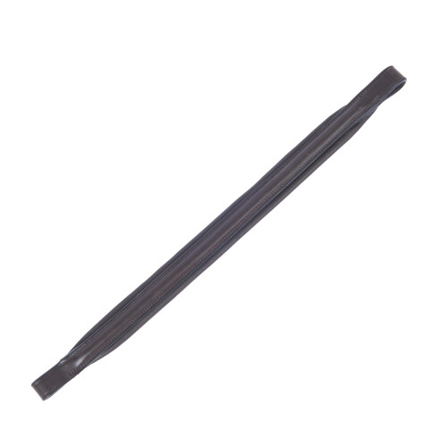 (Cob, Brown) Collegiate Leather Plain Browband IV