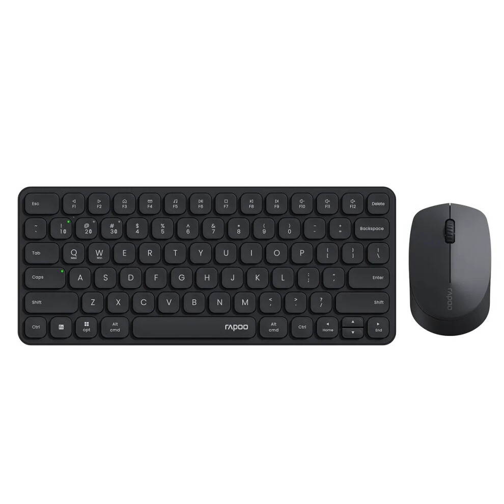 Photos - Keyboard Rapoo Ultra Slim Bluetooth Wireless  And Mouse Set For PC Laptop Tablet iMac 