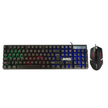 Gaming Keyboard And Mouse Set RGB LED USB For PC Laptop Xbox One PS4 GK100 UK