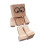 Handcrafted Wooden Bobblehead Man Figurine 1 pc 2