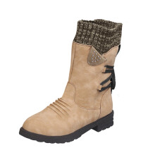 Women's Winter Snow Boots Khaki Size 9