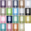 Lightweight Brown Curtains 100x250cm Polyester Rod Pocket 1 3