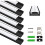 6 Pack LED Aluminium Channel Profile 3.3ft Extrusion Diffuser Strip Lights Cover 1