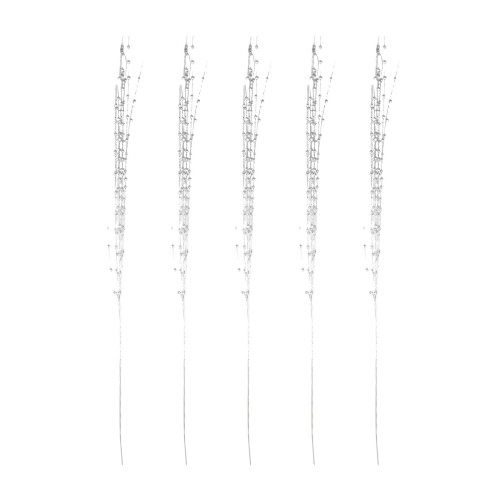 Crystal-Like Christmas Tree Pendants Silver Lollipop Round 1