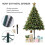 Christmas Tree Stand Extension Pole Metal Adjustable Height 5