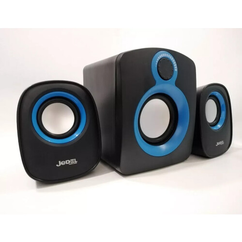 2.1 USB Powered 3.5 Jack Wired Speakers Subwoofer For PC Desktop Laptop Tablet 1