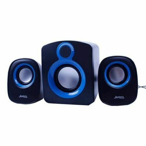 2.1 USB Powered 3.5 Jack Wired Speakers Subwoofer For PC Desktop Laptop Tablet 2