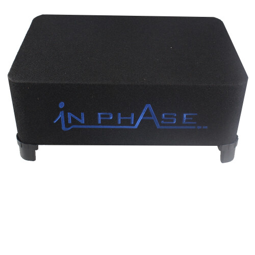 In Phase XTB-8A 8" Active Subwoofer 600W Powered Bass Box Amp + Remote & Quick 1