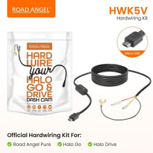 Road Angel Hardwire Kit Pure Halo Go Halo Drive Parking Mode Hidden Install
