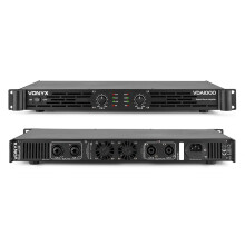 Vonyx VDA1000 PA Amplifier 2x 500W Class D, 19" Rack Mount Stereo Sound