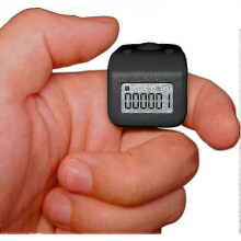 Swimming counter IPX8 waterproof, rechargeable compatible with lap counting fitness