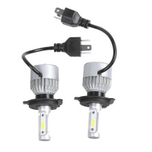 LED car headlight S2 H4 72W 8000LM compatible with Hi/Lo beam bulbs