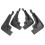 Mudflaps compatible with Toyota RAV4 2019-2022 - 4pcs Soft PC Mudguard Set 4