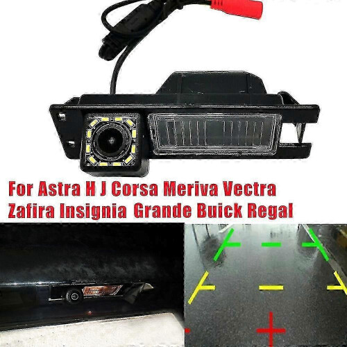 Night vision backup camera compatible with Opel Insignia with 12LED HD 2