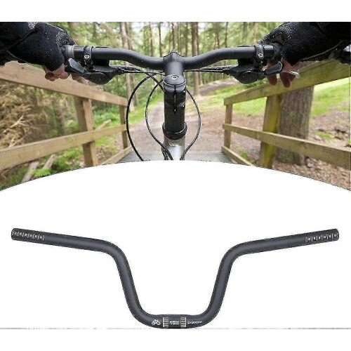 Extra long riser bar compatible with MTB, lightweight downhill handlebar 25.4mm 2