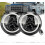 Right-hand drive headlights compatible with Land Rover Defender LED 1