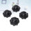Spa stopper caps compatible with Lay-Z-Spa - 4PCS black replacement plugs 2