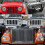 Right-hand drive headlights compatible with Land Rover Defender LED 5