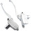 Master cylinder compatible with Intruder 800 1400 1500 clutch system 1